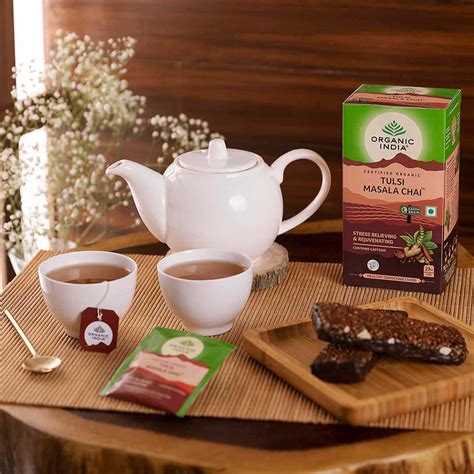 Tulsi Masala Chai a Premium Masala Tea – Organic India