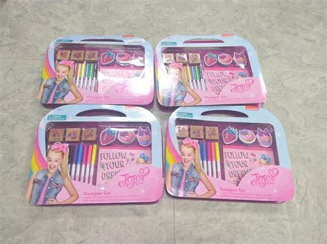 Nickelodeon Jojo Siwa Stamper Set With Markers Ink Pad Sketchbook