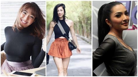 Bikin Salfok Ini 3 Artis Cantik Indonesia Dijuluki Hot Mama Tribunpekanbaru