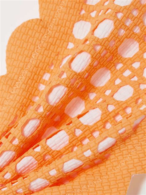 MARYSIA NET SUSTAIN Antibes Strapless Scalloped Laser Cut Bikini Top NET A PORTER