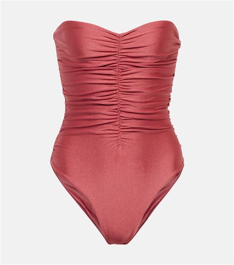 Incline High Rise Bikini Bottoms In Pink Jade Swim Mytheresa