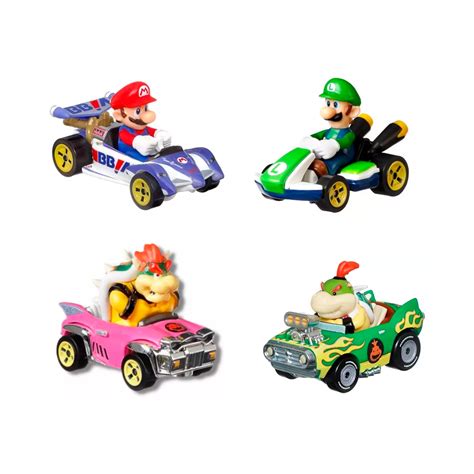 HOT WHEELS MARIO KART PACK VEHICULOS MODELO G