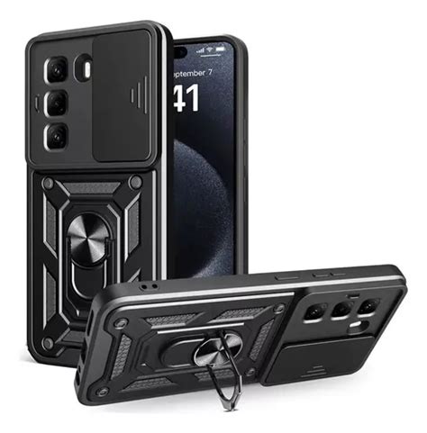 Funda Anillo Cubre Cámara Compatible Con Infinix Hot Pro Negro Lisa MercadoLibre
