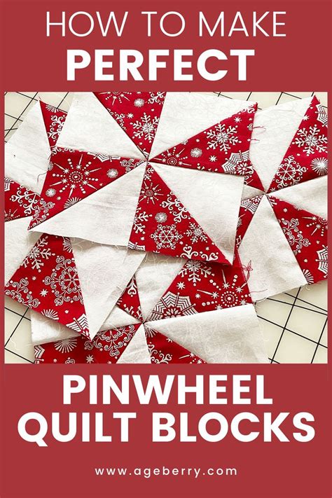 How To Make Perfect Pinwheel Quilt Blocks Artofit