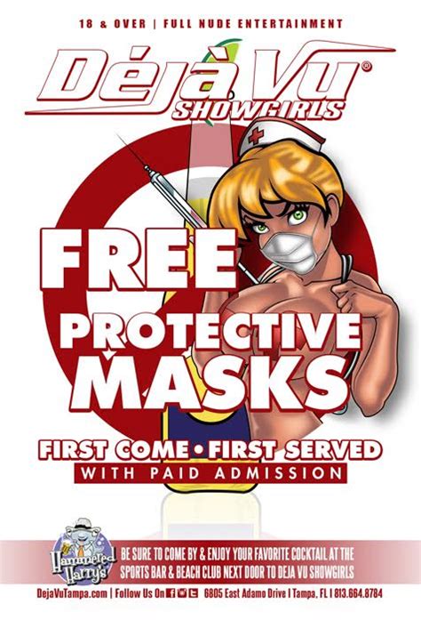 Tampa Strip Club Gives Away Face Masks To Horny Guys Concerned About Coronavirus