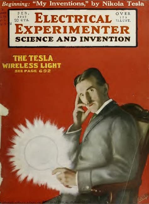 100 Years Ago Magazine About Wireless Power Tesla Wardenclyffe Tower