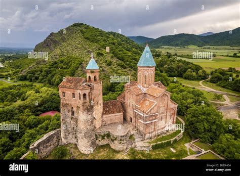 Aerial View Of The Georgia Landmarks Stock Photo Alamy