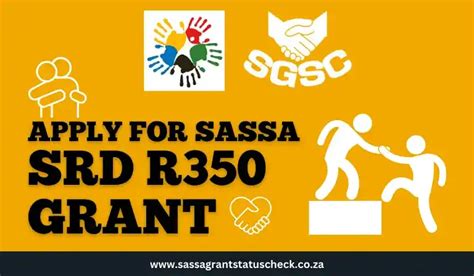 Apply For Sassa Srd R350 Grant Application 2024