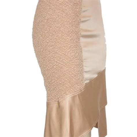 Gucci Skirts Vintage Gucci By Tom Ford Blush Nude Silk Skirt Ss Runway Collection Poshmark