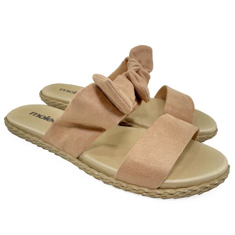 Rasteira Moleca Camur A La O Feminina Nude Bege