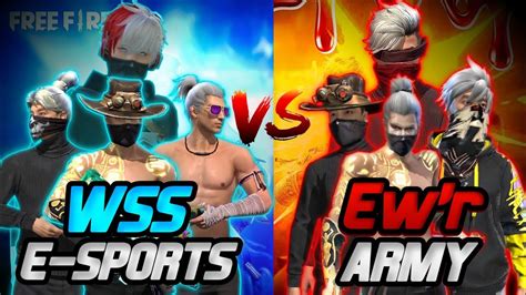 Wss Vs Ewr Army 💥 Guild Vs Guild Match 📱 Phone Squad Garena Free Fire Why So Serious Youtube