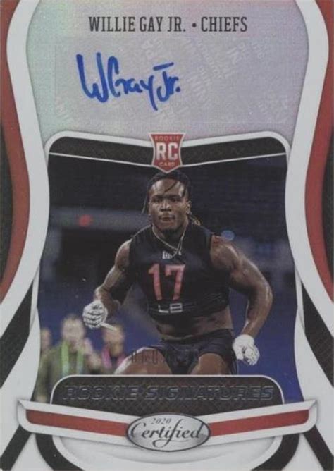 Panini Certified Willie Gay Jr RS WG For Sale EBay