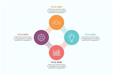 Presentation Business Circle Infographic Template With Step Elements