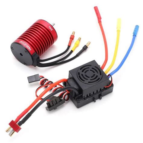 Fafeicy Moteur Brushless Et Esc Set Moteur Sans Balais F Kv Et