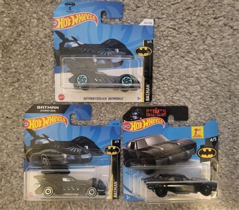 Hot Wheels Batman Forever Treasure Hunt Batmobile St Appearance Bundle Picclick Uk