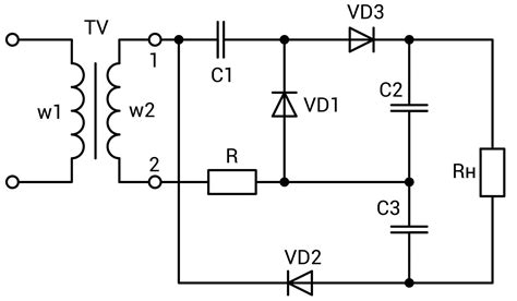 Умножитель напряжения ⋆ diodov.net