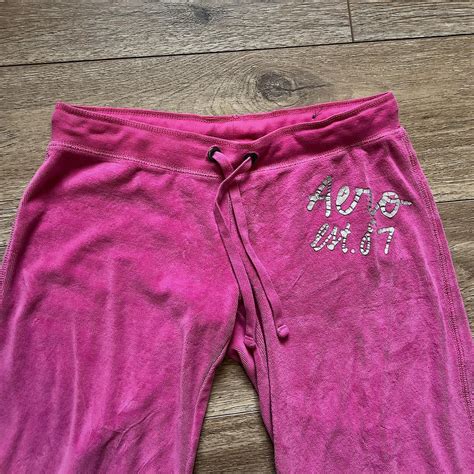Aeropostale Hot Pink Track Pants Low Depop