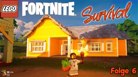 Fortnite Der Bungalow Mit Dorfstufe 5 Lego Fortnite Survival 06