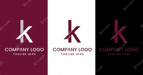 Letra Inicial Kt Diseño De Logotipo Signo De Símbolo Moderno Creativo Excepcional Vector Premium