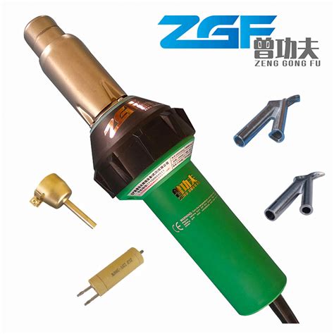 W Plastic Welder Hot Air Welding Gun Degree High Power Industrial Grade Pvc Plastic