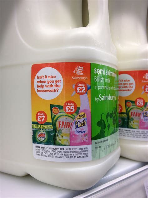 Fairy Fresh Milk Jugs