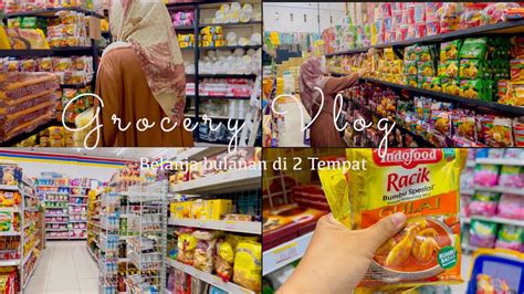 Belanja Bulanan Groceries Shopping Belanja Bulanan Hemat Di