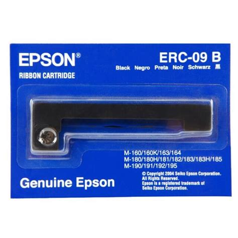 Buy Epson ERC-09-B Ribbon Cartridge - Black (pc) Online @ AED24 from Bayzon