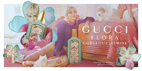 Miley Cyrus Gets Animated for Gucci Flora Gorgeous Jasmine Perfume Ad