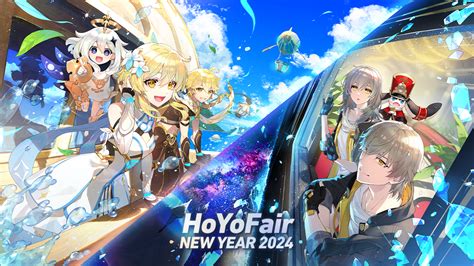 Prize Giveaway HoYoFair 2024 New Year Genshin Impact Honkai Star