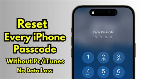 Reset Every Iphone Passcode How To Unlock Iphone Passcode Without