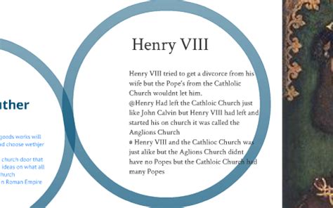 Martin Luther, John Calvin, and Henry VIII by johnathan headen on Prezi