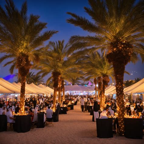Lexica - Visualize a vibrant scene at the 'Taste of Bahrain' Food