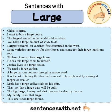 sentences  large  sentences  large  english