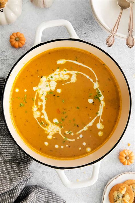 cheesy pumpkin soup  cheese knees