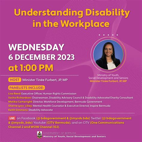 Understanding Disability In The Workplace Panel Discussion December 6