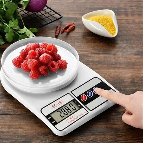 Balança Cozinha - Balança Digital de Cozinha até 10kg Alta Precisão SF400 - AQUATHI Joinville