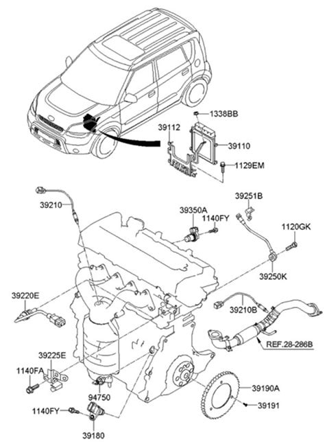 Kia Soul Engine Diagram
