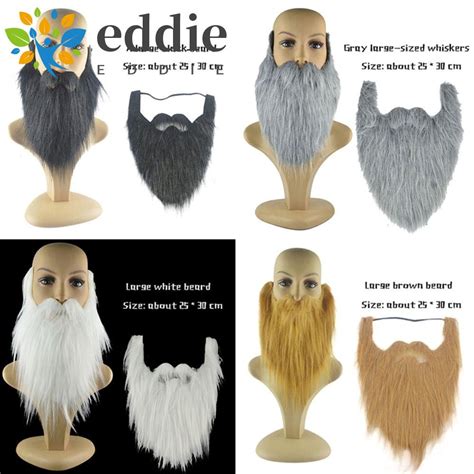 edie realistic fake beard artificial beard fake beard halloween fake