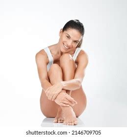 Sensual Naked Blonde Posing Covering Her Stock Photo Shutterstock