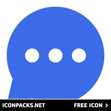 Blue Message Icon Png