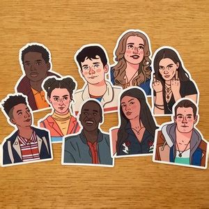 Sex Education Sticker Set Etsy