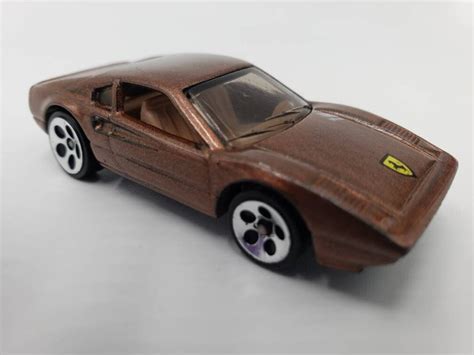 Hot Wheels Ferrari Racebait Metalflake Brown Mainline Etsy