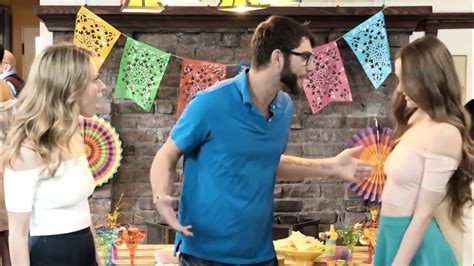 Step Sis And Teen Friend Sneak Fuck At Cinco De Mayo Party S E