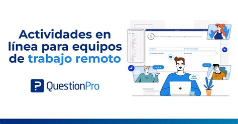 Actividades En L Nea Para Equipos De Trabajo Remoto