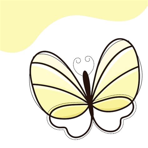 Dise O De Logotipo Vector De Mariposa Vector Premium