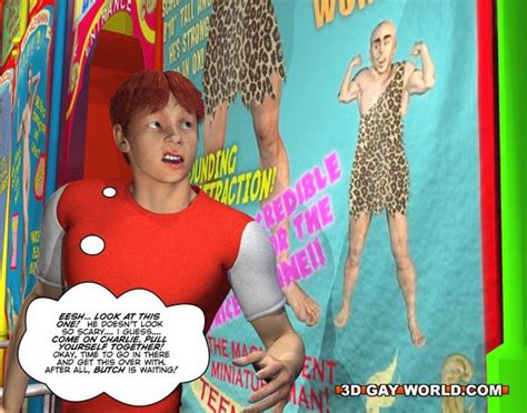 D Gay World Comics Charlie At The Carnival Or The Gay Freak Show