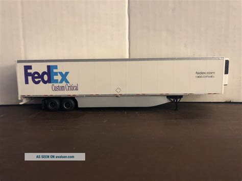 Ho Scale Custom Critical Reefer Trailer Missing One Dolly Leg 9465486