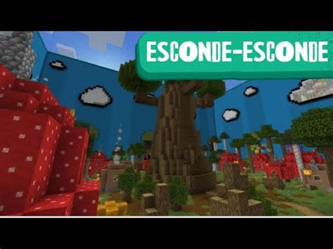 Minecraft Mapa De Esconde Esconde Dos Cogumelos Mcpe Youtube