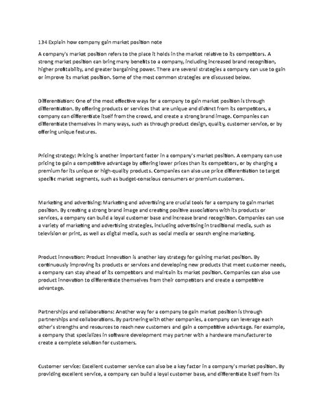 Improving Market Position As A University 11