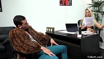 Gran Polla Transexual Anal Folla En La Oficina XVIDEOS